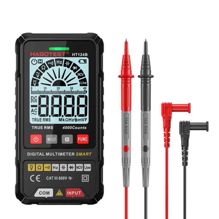 HABOTEST HT124B Mini Digital Display High-precision Multimeter - Consumer Electronics by buy2fix | Online Shopping UK | buy2fix