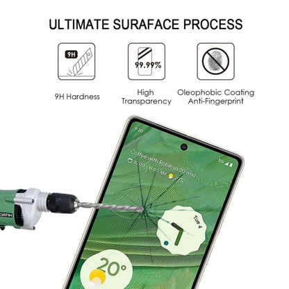 For Google Pixel 7 25pcs Full Glue Full Cover Screen Protector Tempered Glass Film - Google Tempered Glass by buy2fix | Online Shopping UK | buy2fix