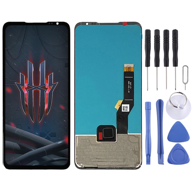 AMOLED LCD Screen For ZTE Nubia Red Magic 6s NX669J with Digitizer Full Assembly(Black) - Repair & Spare Parts by buy2fix | Online Shopping UK | buy2fix