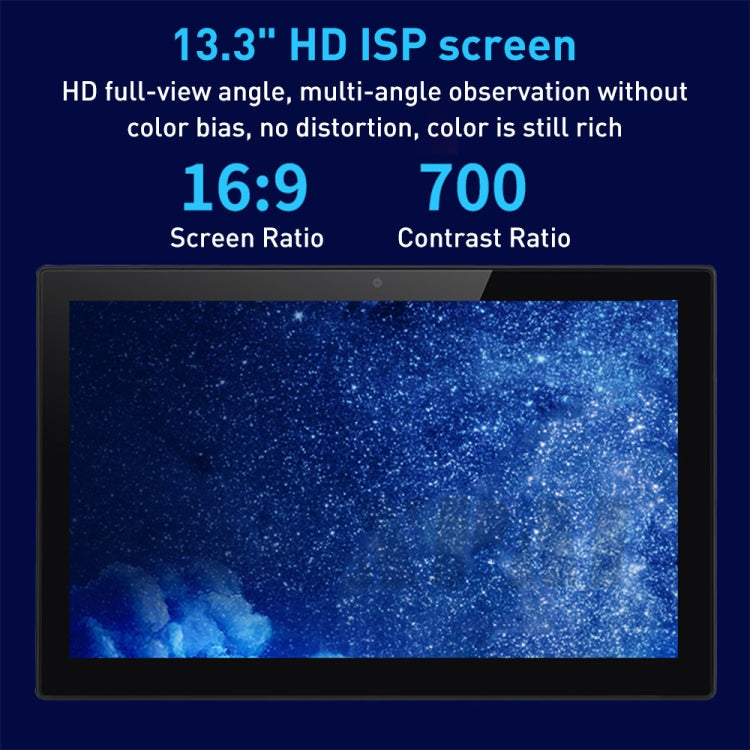 PR1335T 13.3 inch IPS Display Advertising Machine, 2GB+16GB, CPU:RK3399 Hexa-Core 1.8GHz(AU Plug) - Consumer Electronics by buy2fix | Online Shopping UK | buy2fix