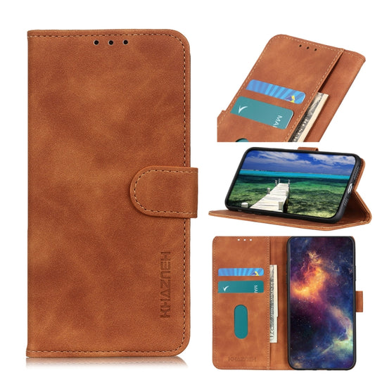 For Honor X9A 5G / Magic5 Lite 5G KHAZNEH Retro Texture Flip Leather Phone Case(Brown) - Honor Cases by buy2fix | Online Shopping UK | buy2fix