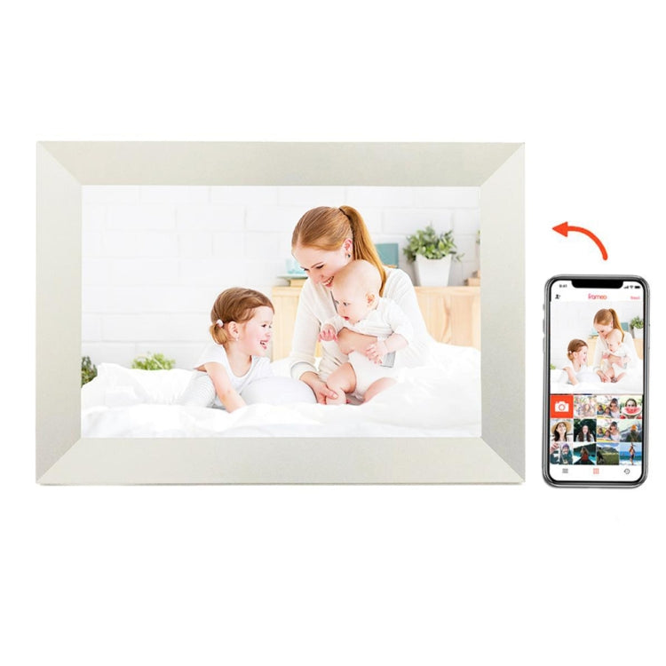 10.1 inch IPS Display WiFi Cloud Photo Frame, RK3126C Quad Core up to 1.5GHz, 1GB+16GB, Power Plug:UK Plug(White) - Consumer Electronics by buy2fix | Online Shopping UK | buy2fix