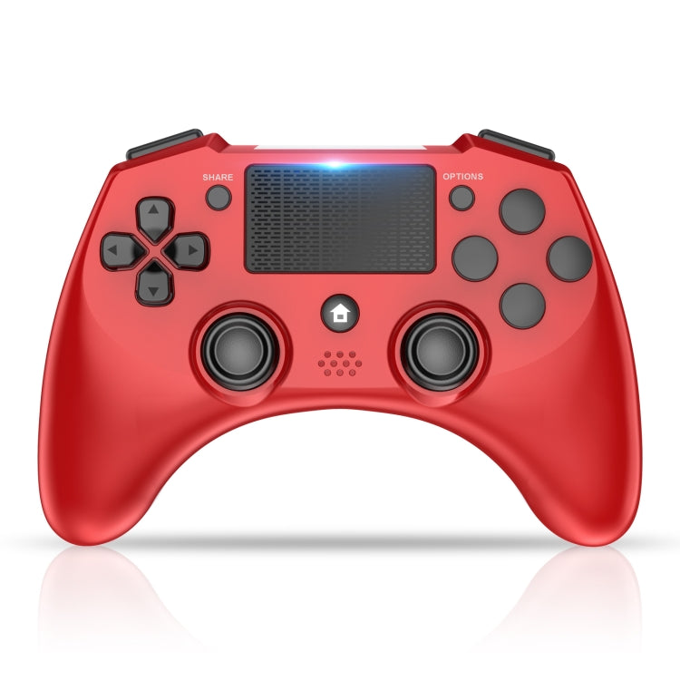 398 Bluetooth 5.0 Wireless Game Controller for PS4 / PC / Android(Red) - Gamepads by buy2fix | Online Shopping UK | buy2fix