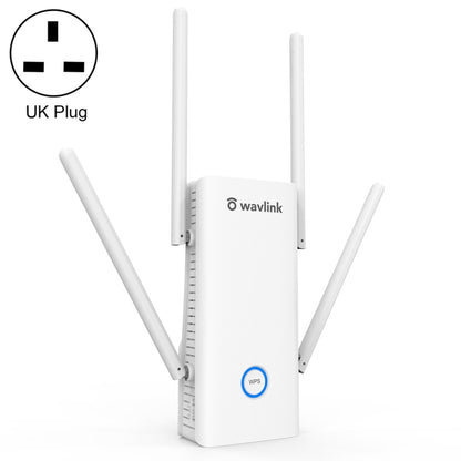 Wavlink AERIAL D4X AX1800Mbps Dual Frequency WiFi Signal Amplifier WiFi6 Extender(UK Plug) -  by buy2fix | Online Shopping UK | buy2fix