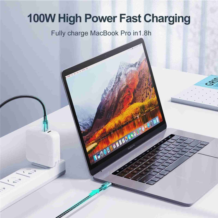 JOYROOM S-CC100A10 Extraordinary Series 100W USB-C / Type-C to USB-C / Type-C Fast Charging Data Cable, Cable Length:1.2m(White) - USB-C & Type-C Cable by JOYROOM | Online Shopping UK | buy2fix