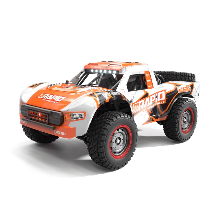 JJR/C Q130 Full-scale Brushless Four-wheel Drive High-speed Pickup RC Car(Orange) - RC Cars by JJR/C | Online Shopping UK | buy2fix