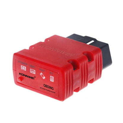 KONNWEI KW902 Bluetooth 5.0 OBD2 Car Fault Diagnostic Scan Tools Support IOS / Android(Red) - Code Readers & Scan Tools by KONNWEI | Online Shopping UK | buy2fix