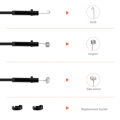 P130 14mm 4.3 inch Single Camera with Screen Endoscope, Length:5m - Consumer Electronics by buy2fix | Online Shopping UK | buy2fix