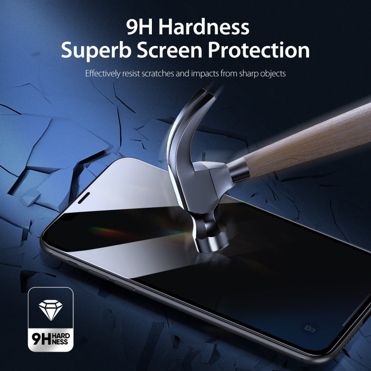 For iPhone XR 5pcs DUX DUCIS 0.33mm 9H High Aluminum Anti-spy HD Tempered Glass Film - iPhone XR Tempered Glass by DUX DUCIS | Online Shopping UK | buy2fix