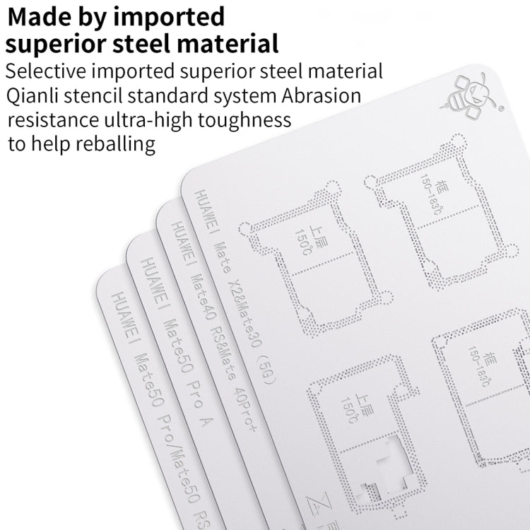 For Huawei Mate 30 5G / Mate X2 Qianli Mega-idea Multi-functional Middle Frame Positioning BGA Reballing Platform - Repair & Spare Parts by QIANLI | Online Shopping UK | buy2fix