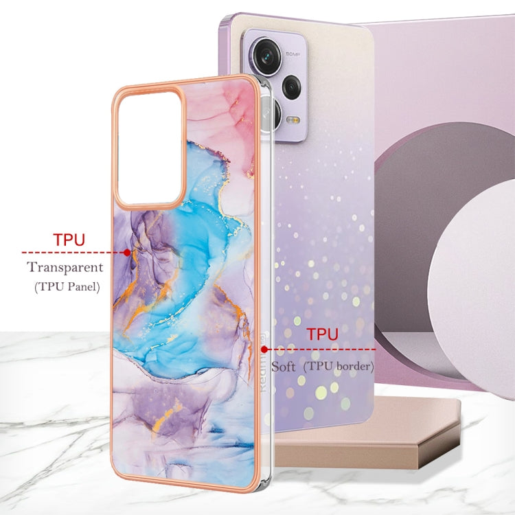 Electroplating IMD TPU Phone Case For Xiaomi Redmi Note 12 Pro 5G Global/Note 12 Pro 5G China/Poco X5 Pro 5G/Note 12 Pro Speed(Blue Marble) - Note 12 Pro Cases by buy2fix | Online Shopping UK | buy2fix