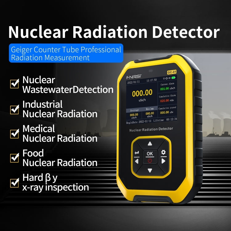 Fnirsi GC01 Home Lndustrial Marble Radioactive X / Y Ray Nuclear Radiation Detector Geiger Counter(Blue) - Radiation Detector by FNIRSI | Online Shopping UK | buy2fix