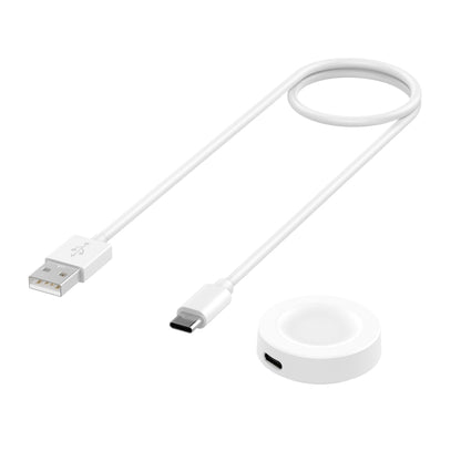 For Huawei Watch Ultimate Smart Watch Magnetic Charging Cable, Length: 1m, Style:Split Version(White) - Charger by buy2fix | Online Shopping UK | buy2fix