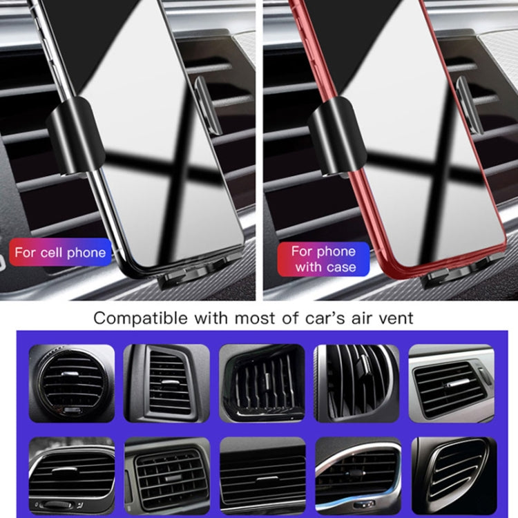 Yesido C71 Car Air Vent Rotatable Phone Holder(Black) -  by Yesido | Online Shopping UK | buy2fix