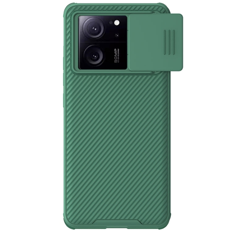 For Xiaomi Redmi K60 Ultra NILLKIN CamShield Pro PC Phone Case(Green) - Xiaomi Cases by NILLKIN | Online Shopping UK | buy2fix