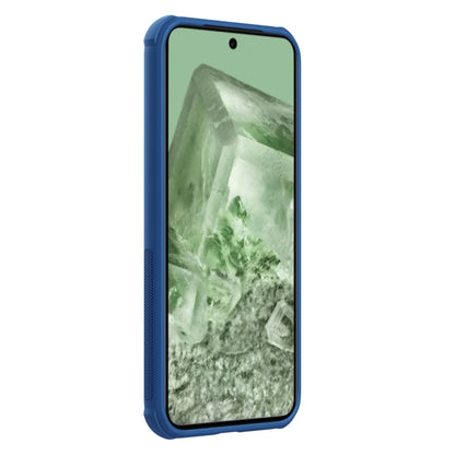 For Google Pixel 8a NILLKIN Frosted Shield Pro PC + TPU Phone Case(Blue) - Google Cases by NILLKIN | Online Shopping UK | buy2fix