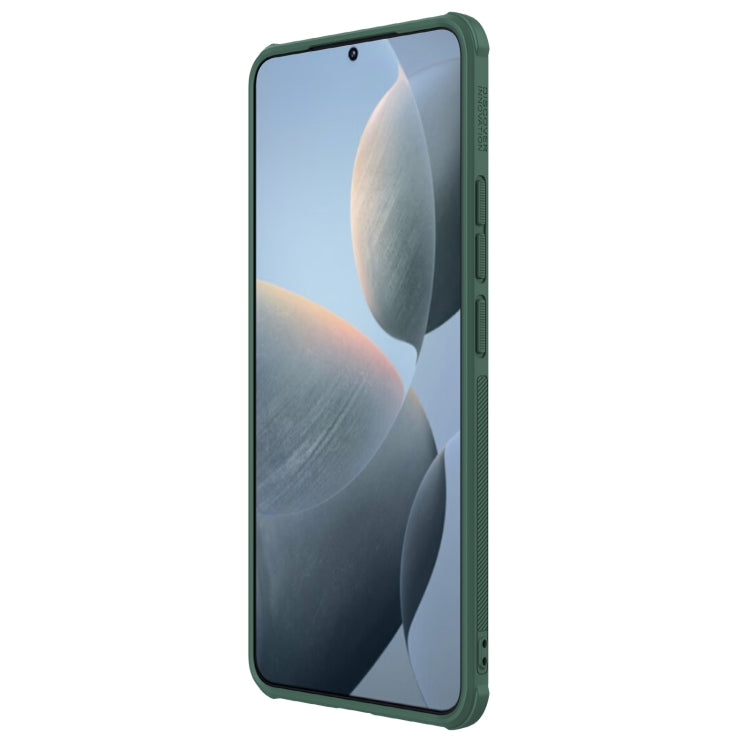 For Xiaomi Redmi K70 / K70 Pro NILLKIN Frosted Shield Pro PC + TPU Phone Case(Green) - K70 Pro Cases by NILLKIN | Online Shopping UK | buy2fix