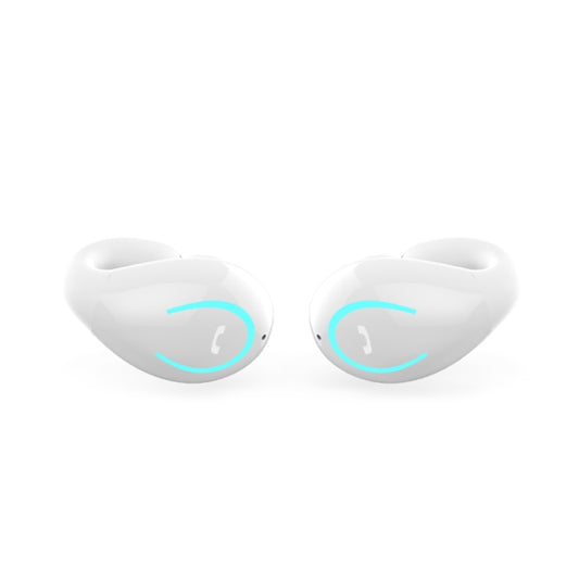 YX08 Ultra-light Ear-hook Stereo Wireless V5.0 Bluetooth Earphones(White) - Bluetooth Earphone by buy2fix | Online Shopping UK | buy2fix