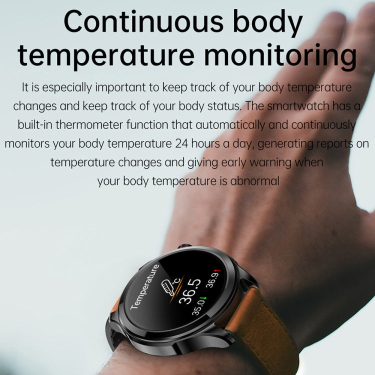 TK22 1.39 inch IP67 Waterproof Silicone Band Smart Watch Supports ECG / Non-invasive Blood Sugar(Red) - Smart Watches by buy2fix | Online Shopping UK | buy2fix