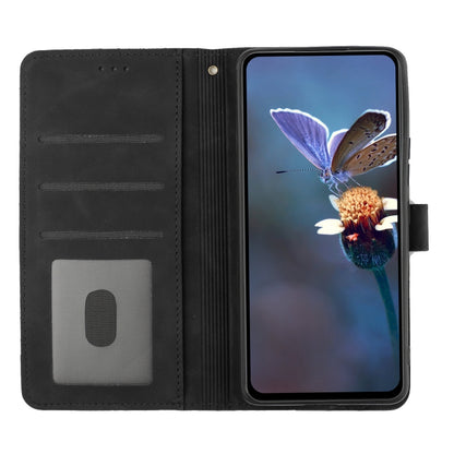 For Xiaomi Redmi 10 Flower Embossing Pattern Leather Phone Case(Black) - Xiaomi Cases by buy2fix | Online Shopping UK | buy2fix