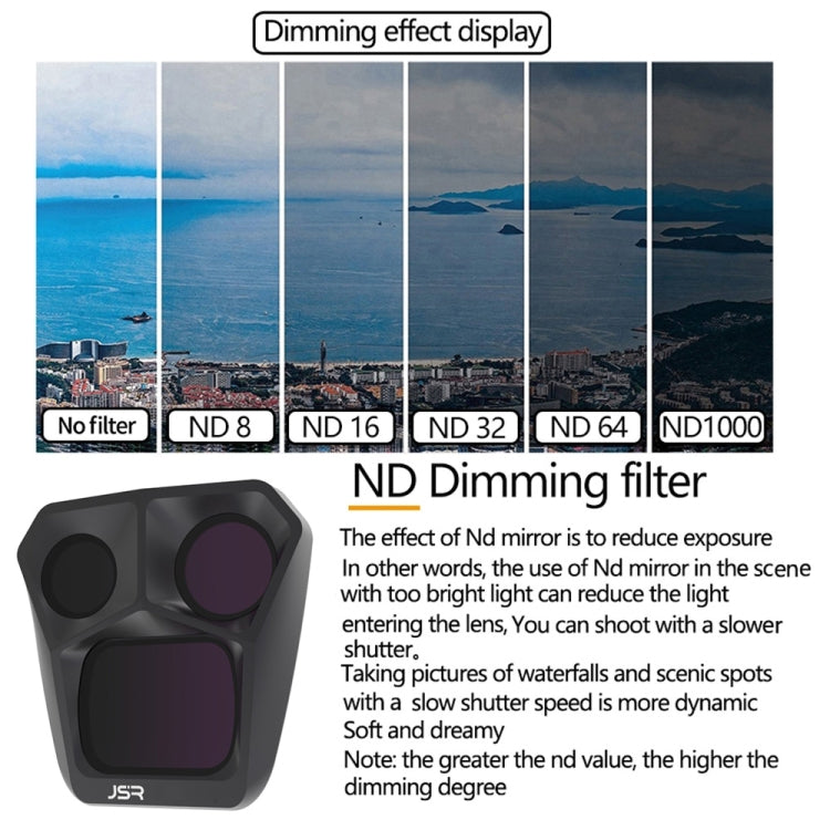 For DJI Mavic 3 Pro JSR GB Neutral Density Lens Filter, Lens:ND64 - Mavic Lens Filter by JSR | Online Shopping UK | buy2fix