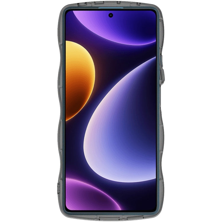 For Xiaomi Redmi Note 12 Turbo 5G/Poco F5 5G IMAK UX-8 Series Shockproof TPU Phone Case(Transparent Black) - Xiaomi Cases by imak | Online Shopping UK | buy2fix