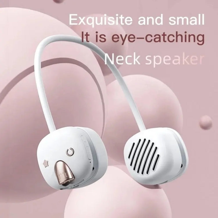 T5 USB Portable Wireless Hanging Neck Bluetooth Speaker(Pink) - Mini Speaker by buy2fix | Online Shopping UK | buy2fix