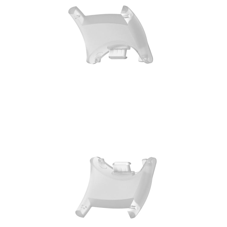 For Xiaomi Mi Band 8 1 Pair  PC Plastic Watch Band Connector(Transparent White) - For Xiaomi by buy2fix | Online Shopping UK | buy2fix