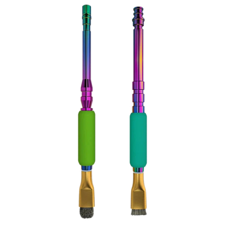 Mijing Phantom IC Pad Cleaning Steel Brush with Colorful Handle - Brushes by MIJING | Online Shopping UK | buy2fix