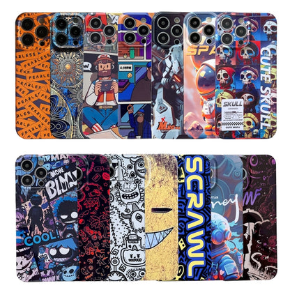 For iPhone 8 Plus / 7 Plus Painted Pattern Precise Hole PC Phone Case(Holiday Uncle) - More iPhone Cases by buy2fix | Online Shopping UK | buy2fix