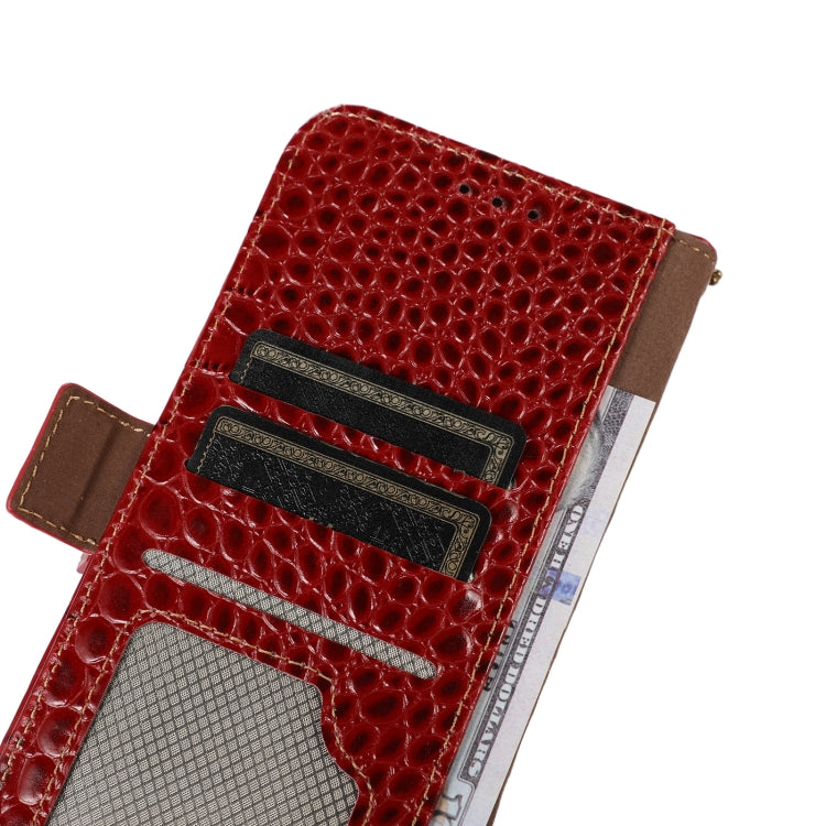For Huawei Nova 11 Crocodile Top Layer Cowhide Leather Phone Case(Red) - Huawei Cases by buy2fix | Online Shopping UK | buy2fix