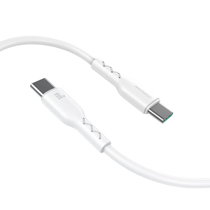 JOYROOM SA26-CC3 Flash Charge Series 60W USB-C / Type-C to USB-C / Type-C Fast Charging Data Cable, Cable Length:1m(White) - USB-C & Type-C Cable by JOYROOM | Online Shopping UK | buy2fix