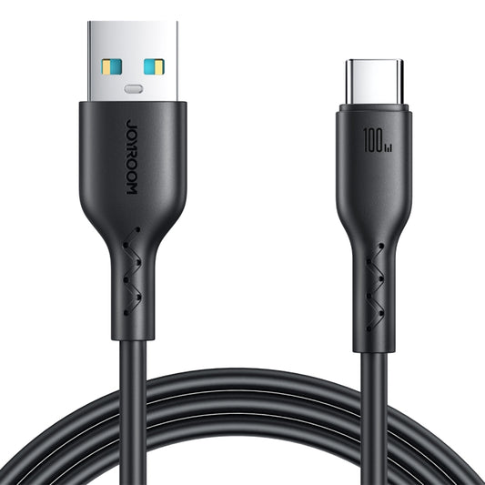 JOYROOM SA26-AC6 Flash Charge Series 100W USB to USB-C / Type-C Fast Charging Data Cable, Cable Length:1m(Black) - USB-C & Type-C Cable by JOYROOM | Online Shopping UK | buy2fix