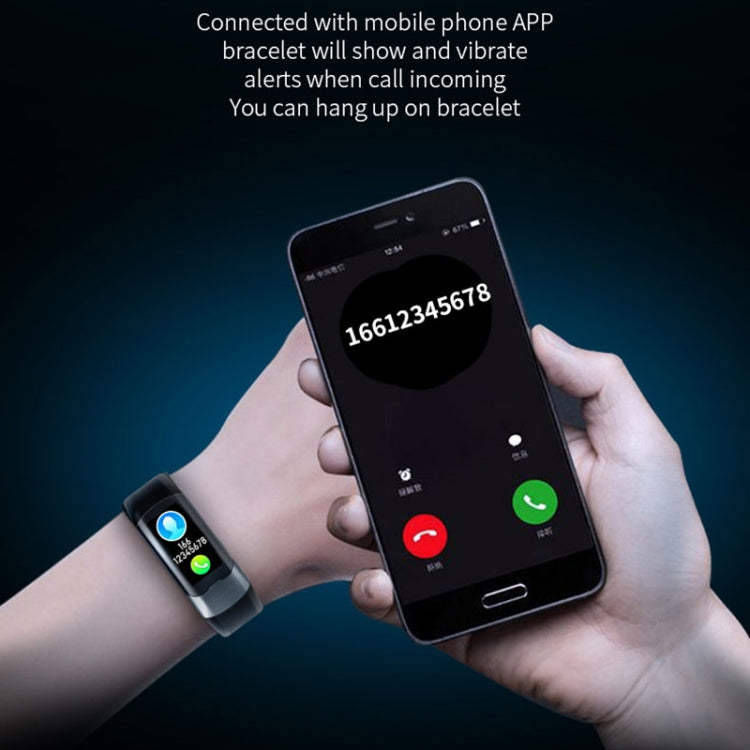 SPOVAN H02 1.14 inch TFT HD Screen Smart Bracelet Supports Blood Oxygen Monitoring/Sleep Monitoring(Blue) - Smart Wristbands by SPOVAN | Online Shopping UK | buy2fix
