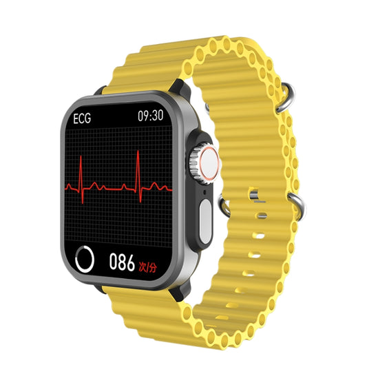 SPOVAN H6 1.83 inch TFT Screen Smart Watch Supports Bluetooth Call/Blood Oxygen Monitoring(Yellow) - Smart Watches by SPOVAN | Online Shopping UK | buy2fix