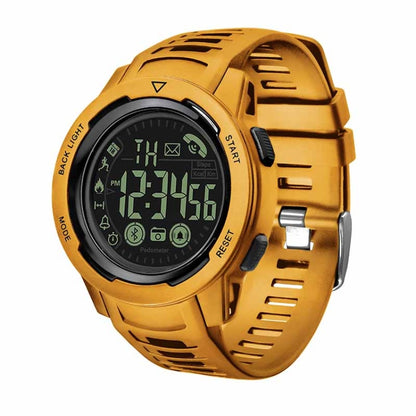 SPOVAN PR3 Outdoor Waterproof Bluetooth Smart Sports Watch(Yellow) - Smart Watches by SPOVAN | Online Shopping UK | buy2fix