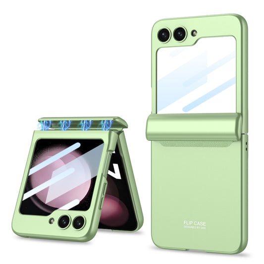 For Samsung Galaxy Z Flip5 GKK Integrated Magnetic Full Coverage Folding Phone Case(Matcha Green) - Galaxy Z Flip5 Cases by GKK | Online Shopping UK | buy2fix