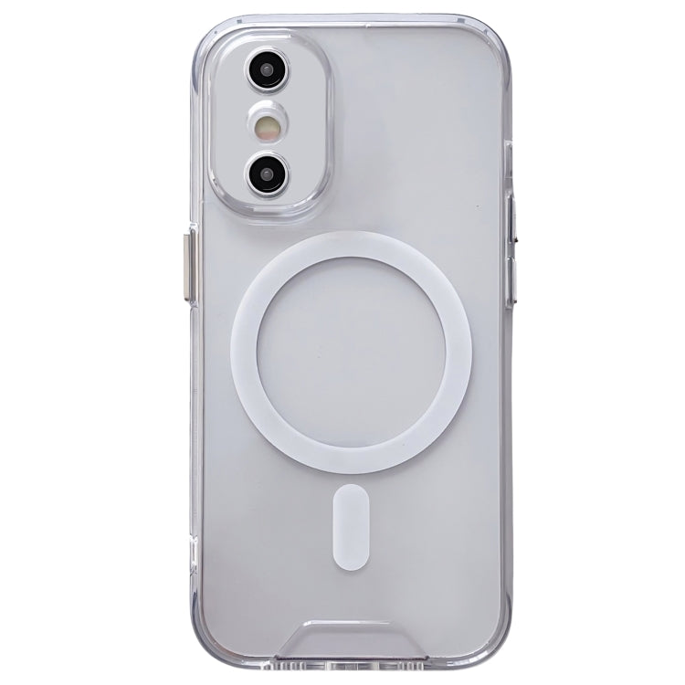 For iPhone XS Max MagSafe Space Phone Case(Transparent) - More iPhone Cases by buy2fix | Online Shopping UK | buy2fix