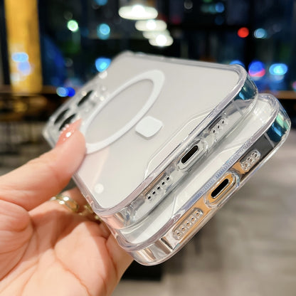 For iPhone 14 Pro Max MagSafe Space Phone Case(Transparent) - iPhone 14 Pro Max Cases by buy2fix | Online Shopping UK | buy2fix