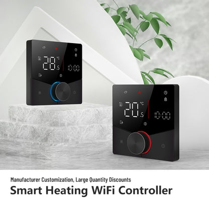 BHT-009GCLW Boiler Heating WiFi Smart Home LED Thermostat(Black) - Thermostat & Thermometer by buy2fix | Online Shopping UK | buy2fix