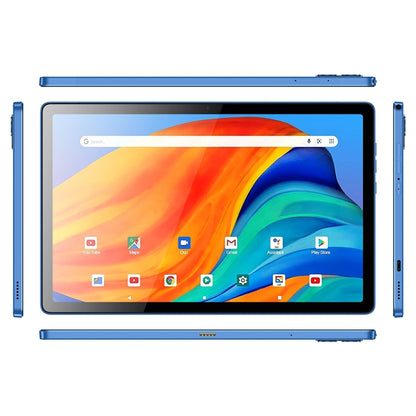 BDF P60 4G LTE Tablet PC 10.1 inch, 8GB+256GB, Android 12 MTK6762 Octa Core, Support Dual SIM, EU Plug(Blue) - BDF by BDF | Online Shopping UK | buy2fix