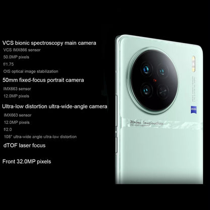 vivo X90s 5G,Triple Back Cameras, 8GB+256GB, Face ID Screen Fingerprint Identification, 6.78 inch Android 13.0 OriginOS 3 Dimensity 9200+ Octa Core, NFC, OTG, Network: 5G, Support Google Play(Red) - vivo by vivo | Online Shopping UK | buy2fix