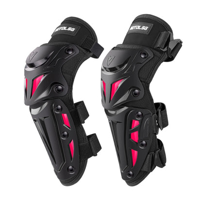 Motolsg MT-05 Motorcycle Bicycle Riding Protective Gear 2 in 1 Elbow Pads(Pink) - Protective Gear by MOTOLSG | Online Shopping UK | buy2fix