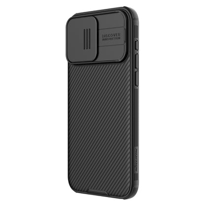 For iPhone 15 Pro Max NILLKIN CamShield Pro PC Phone Case(Black) - iPhone 15 Pro Max Cases by NILLKIN | Online Shopping UK | buy2fix