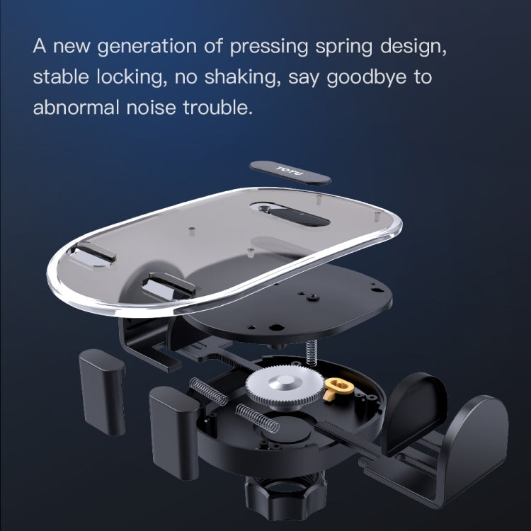 TOTU DCTS-019 Ming Series Car Holder, Air-outlet Version(Translucent Black) - Car Holders by TOTUDESIGN | Online Shopping UK | buy2fix