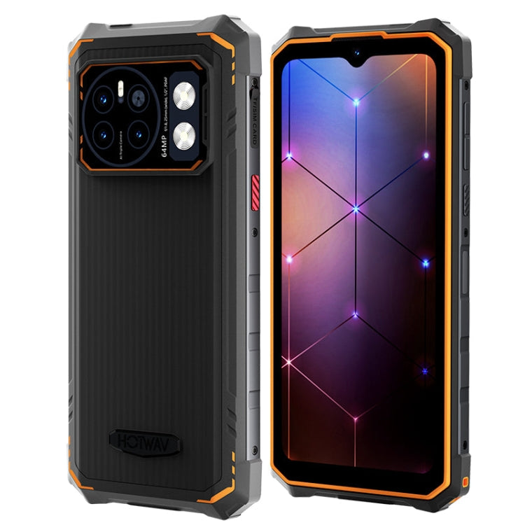 HOTWAV CYBER 13 Pro, 12GB+256GB, IP68/IP69K Rugged Phone, 10800mAh, 6.6 inch Android 13 UNISOC T619 Octa Core, Network: 4G, NFC, OTG(Orange) - Other by HOTWAV | Online Shopping UK | buy2fix