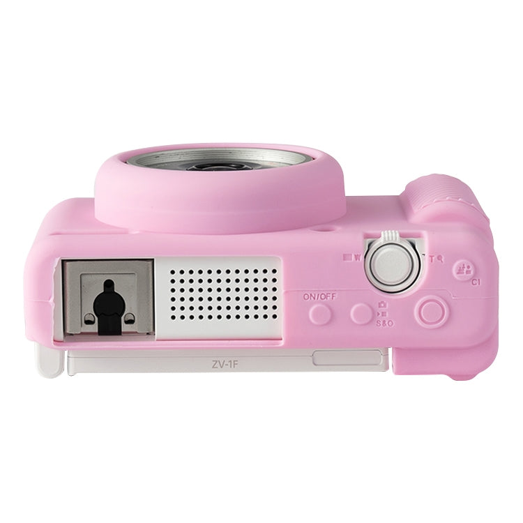 For Sony ZV-1F / ZV1 M2 Soft Silicone Protective Case(Pink) - Protective Case by buy2fix | Online Shopping UK | buy2fix