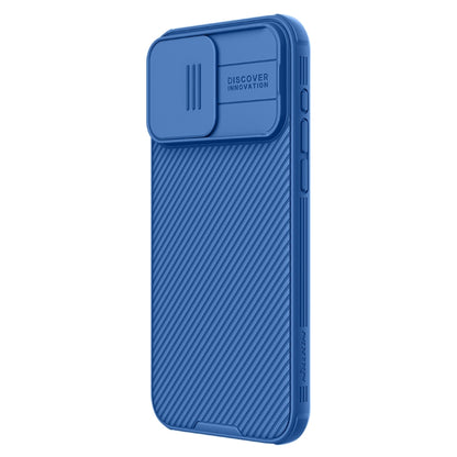 For iPhone 15 Pro NILLKIN CamShield Pro Magnetic Magsafe Phone Case(Blue) - iPhone 15 Pro Cases by NILLKIN | Online Shopping UK | buy2fix