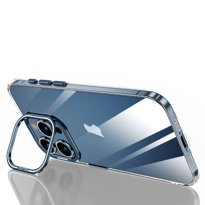 For iPhone 15 Pro Max SULADA PC + Aluminum Alloy Lens Holder Phone Case(Dark Blue) - iPhone 15 Pro Max Cases by SULADA | Online Shopping UK | buy2fix