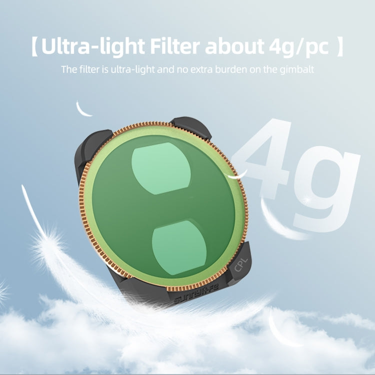 For DJI Air 3 Sunnylife Camera Lens Filter, Filter:ND16 - Mavic Lens Filter by Sunnylife | Online Shopping UK | buy2fix